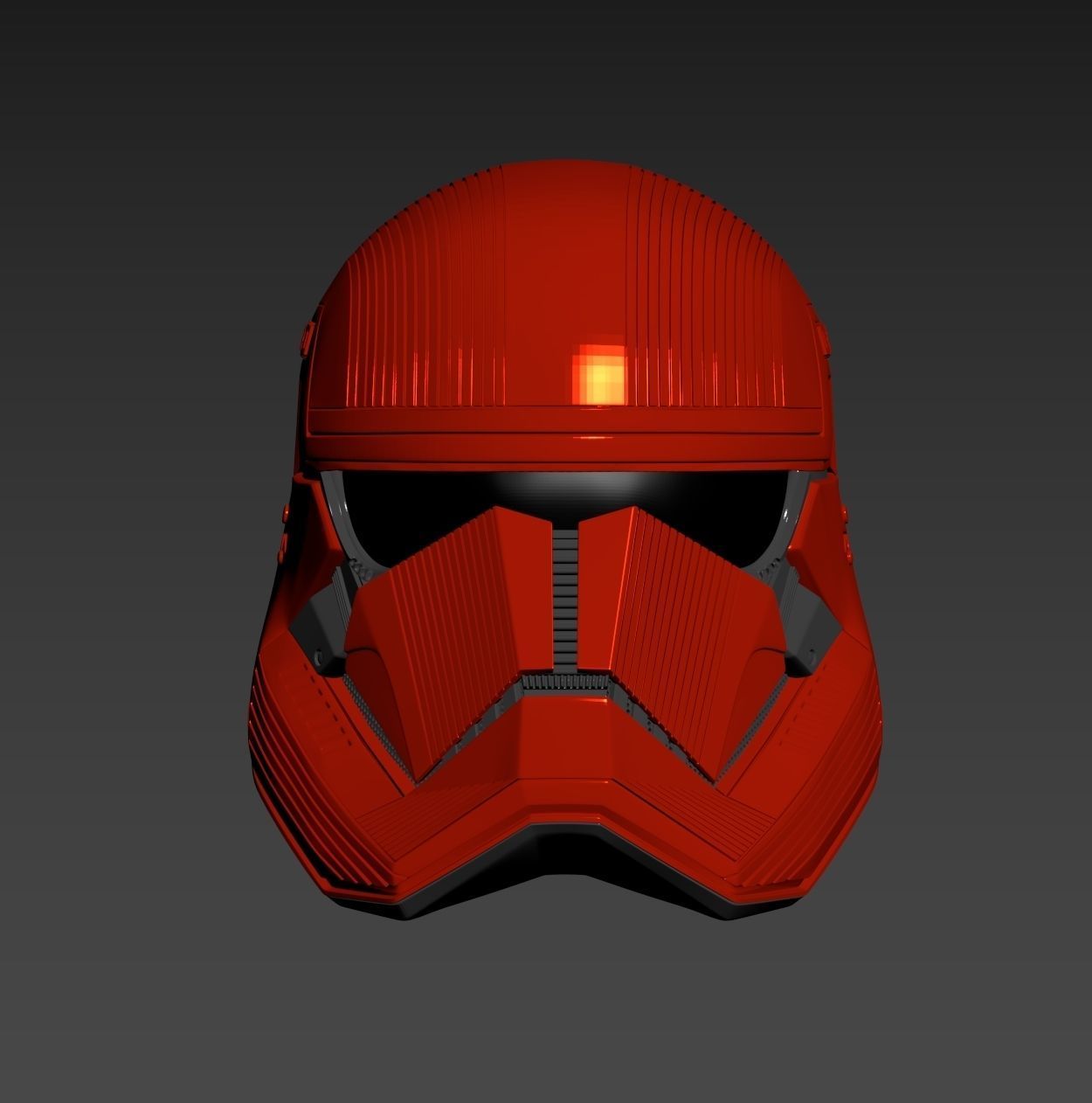 Star Wars EP9 The Rise of Skywalker Sith Trooper Helmet Cosplay 3D print model_2