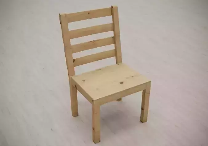 Plywood chair