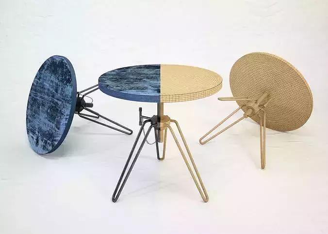 round table Free 3D model