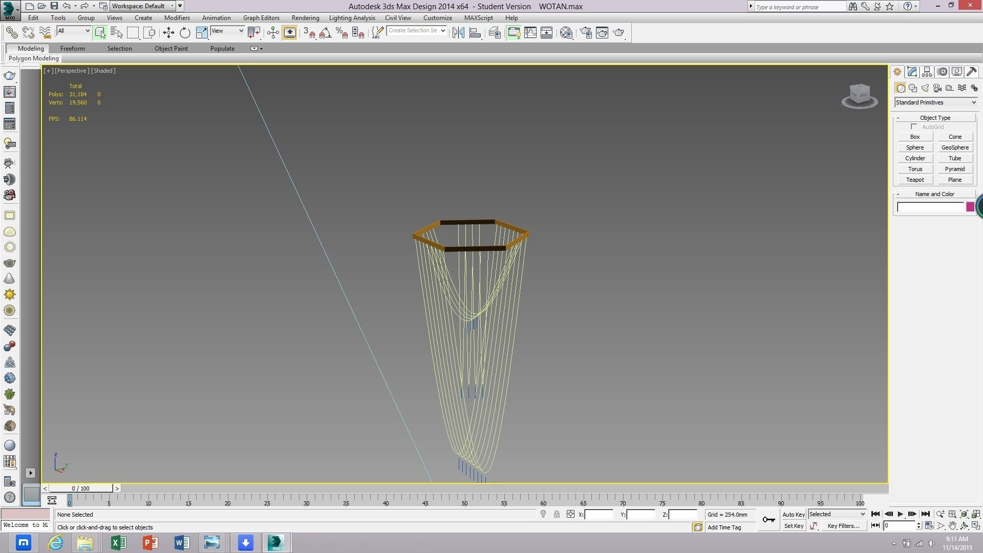 chandelier modern Free 3D model