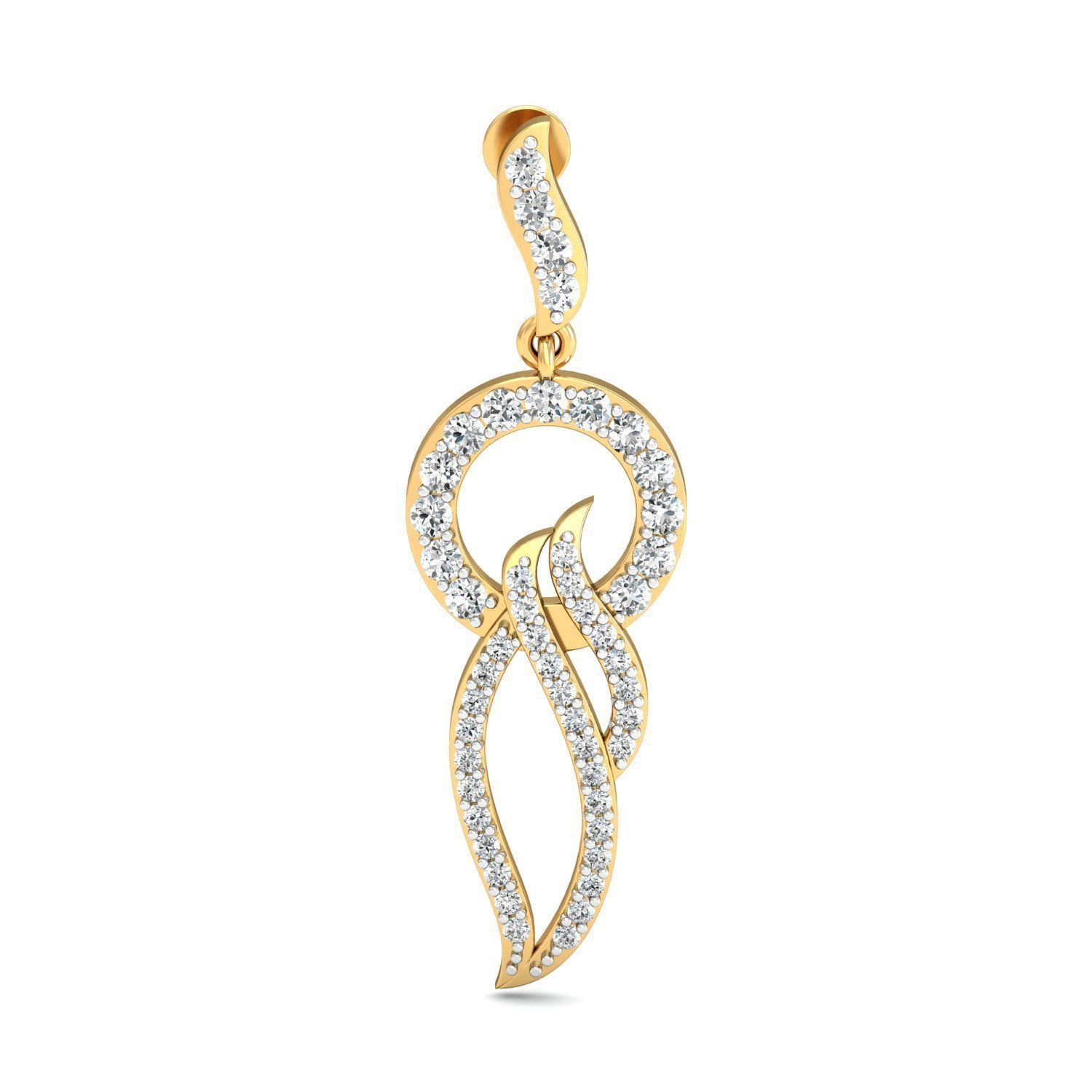 Women long earrings 3dm stl render detail 3D print model 3D print model_1