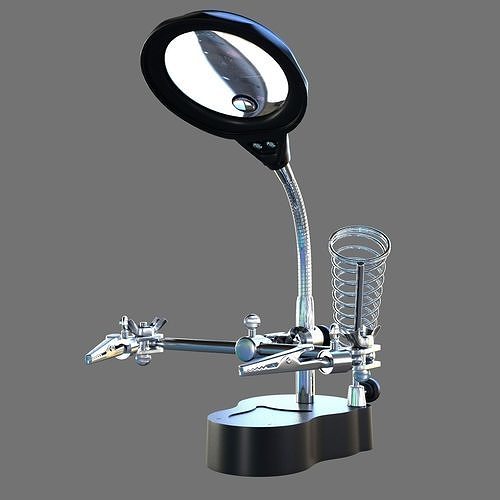 Third hand for soldering 3D model