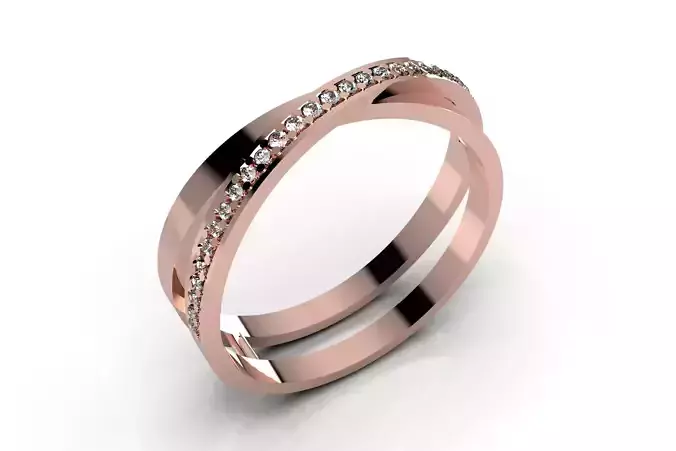 Women Ring - CAD-09 3D print model