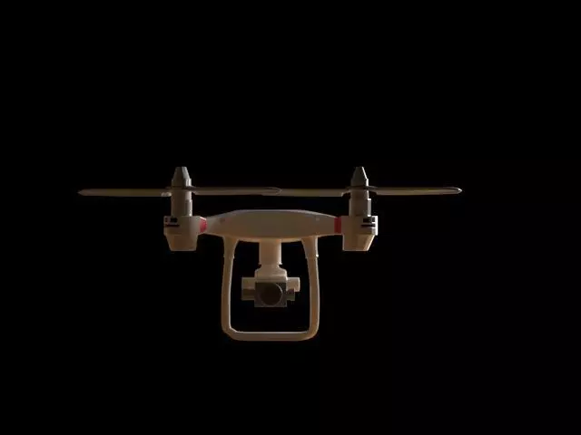 SIMPLE DRONE  3D model_0