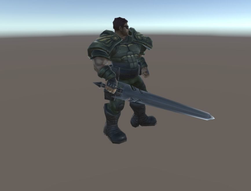 Garen commando - unity package and FBX Low-poly 3D model_2