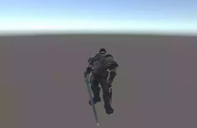 Garen commando - unity package and FBX Low-poly 3D model