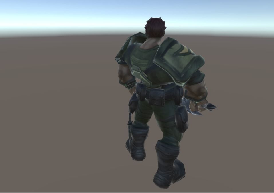 Garen commando - unity package and FBX Low-poly 3D model_3