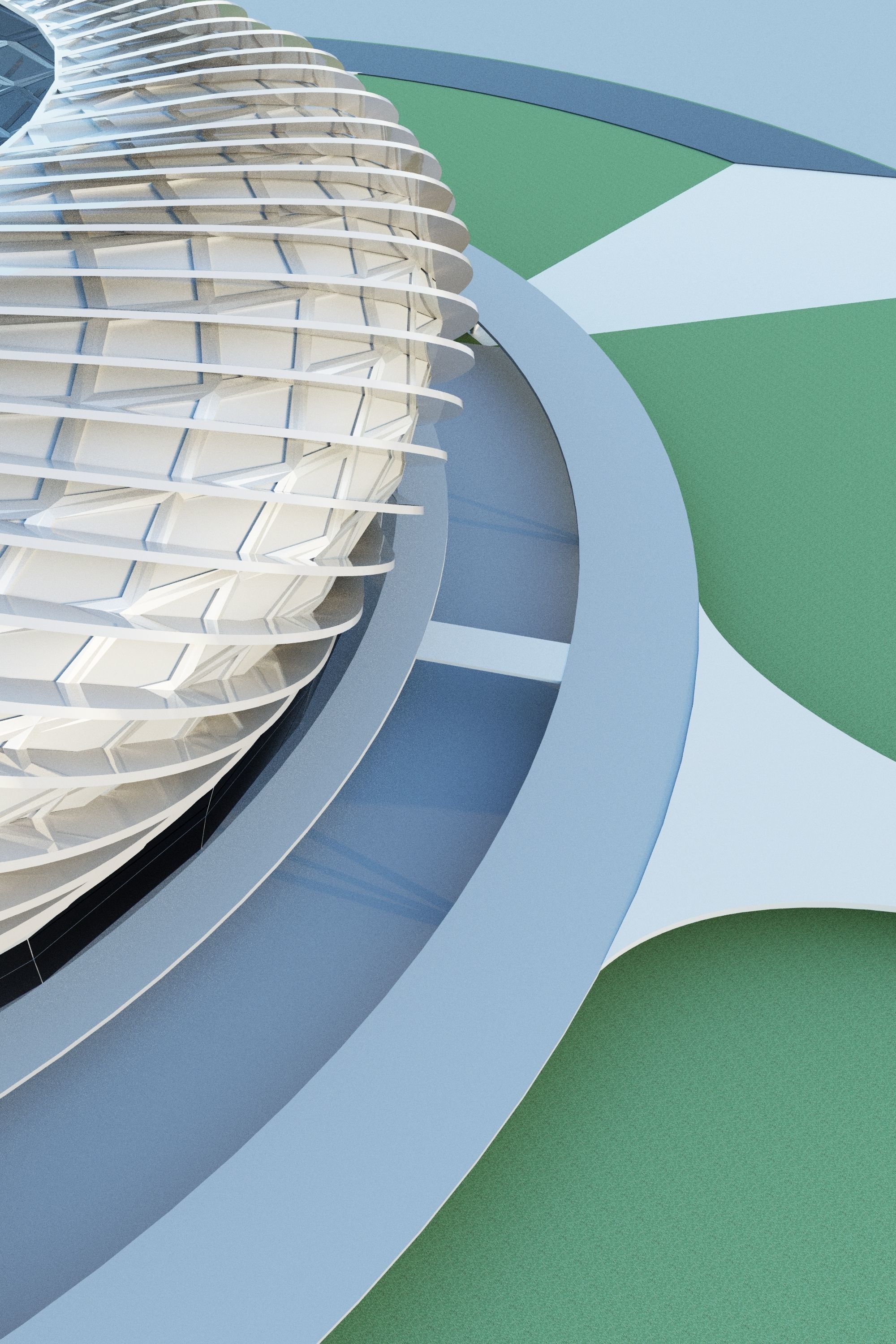 Stadium09 soccer stadium with circular shape 3D model_6