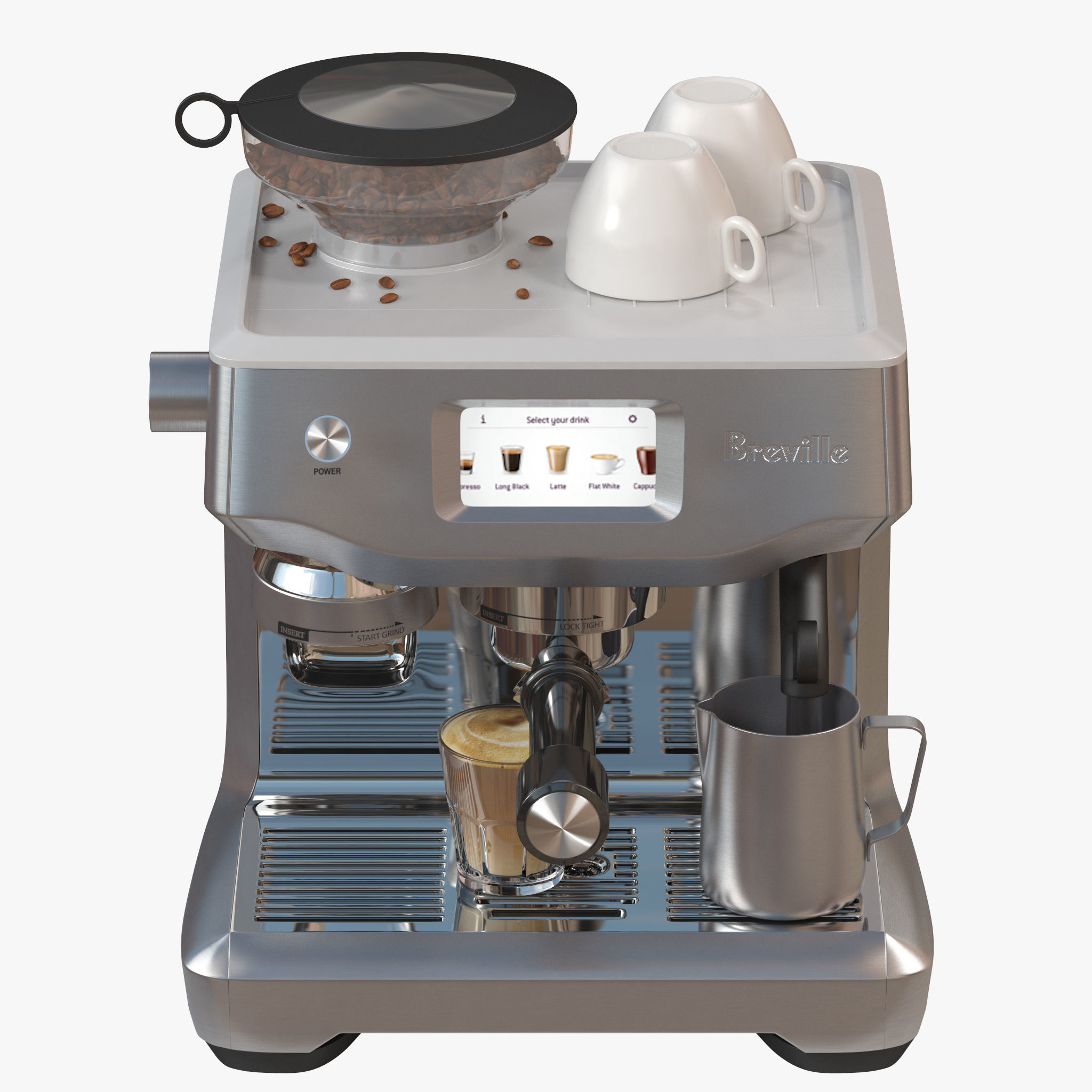 Breville the Oracle Touch 3D model_5