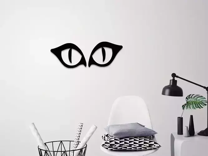 CAT EYES WALL DECORATION