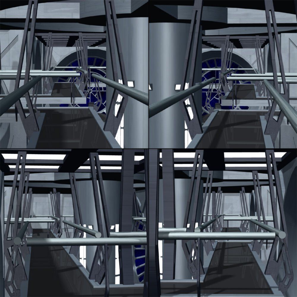 Imperial Throne Room in multiple formats 3D model_6