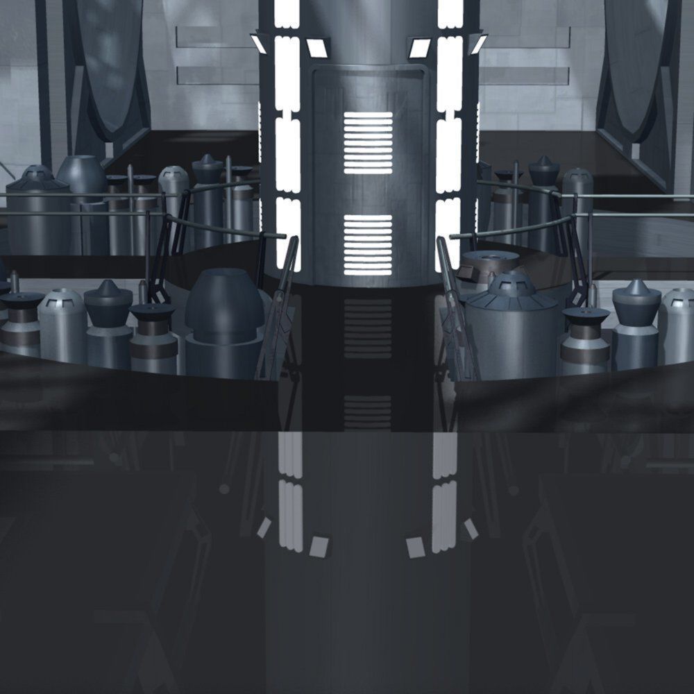 Imperial Throne Room in multiple formats 3D model_5