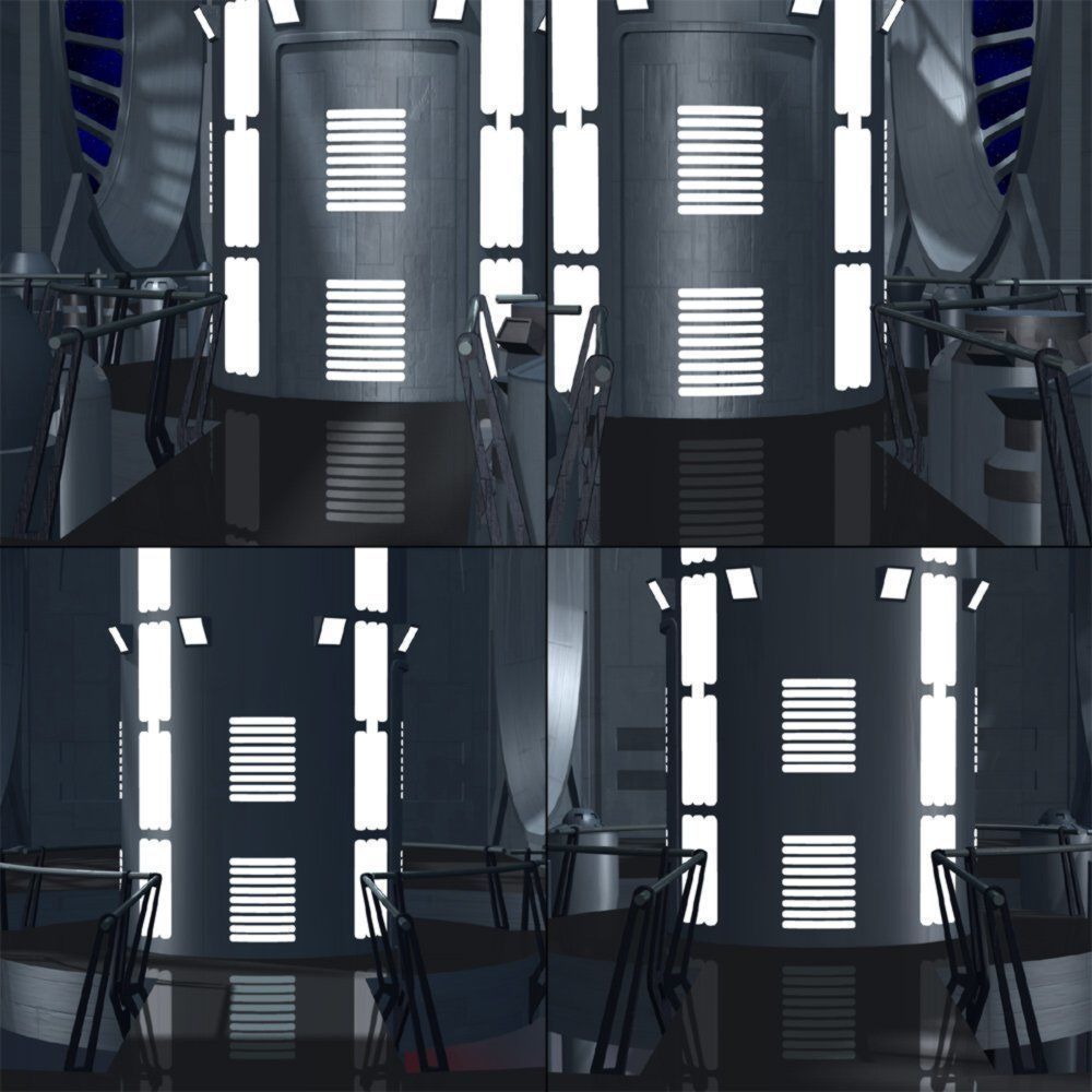 Imperial Throne Room in multiple formats 3D model_7