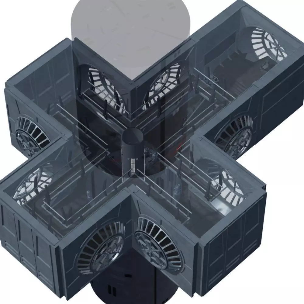 Imperial Throne Room in multiple formats 3D model_0