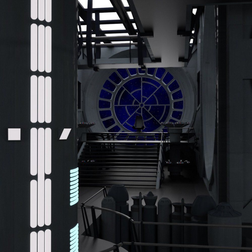 Imperial Throne Room in multiple formats 3D model_14