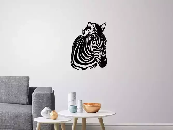 ZEBRA WALL DECORATION