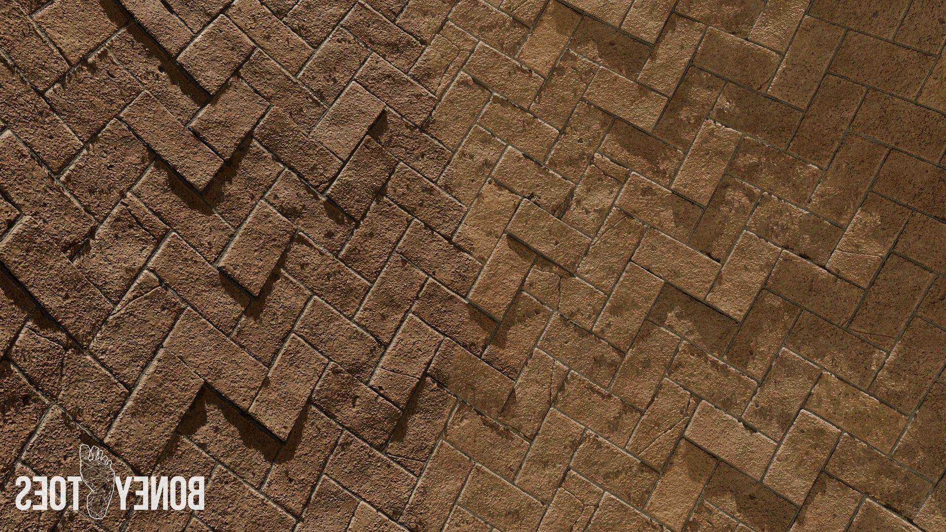 Herringbone Brick Floor Tiles - Game Textures Texture_7