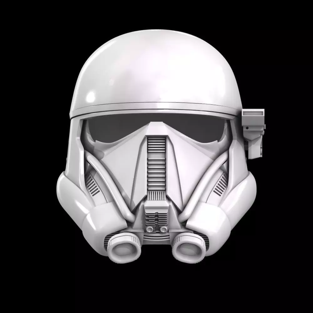 Star Wars Rogue one Death Trooper Helmet 3D print model_0