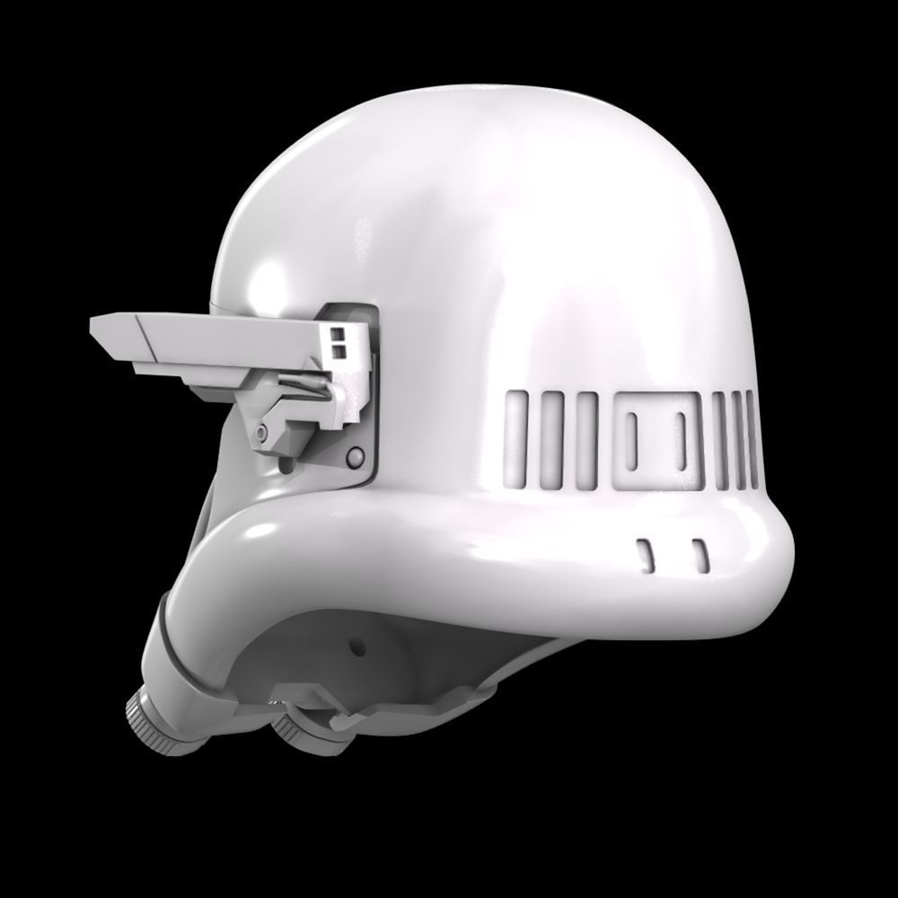 Star Wars Rogue one Death Trooper Helmet 3D print model_3