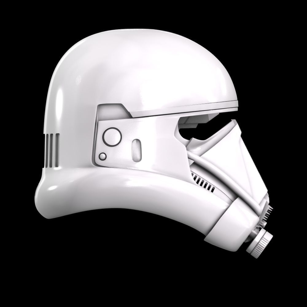 Star Wars Rogue one Death Trooper Helmet 3D print model_5