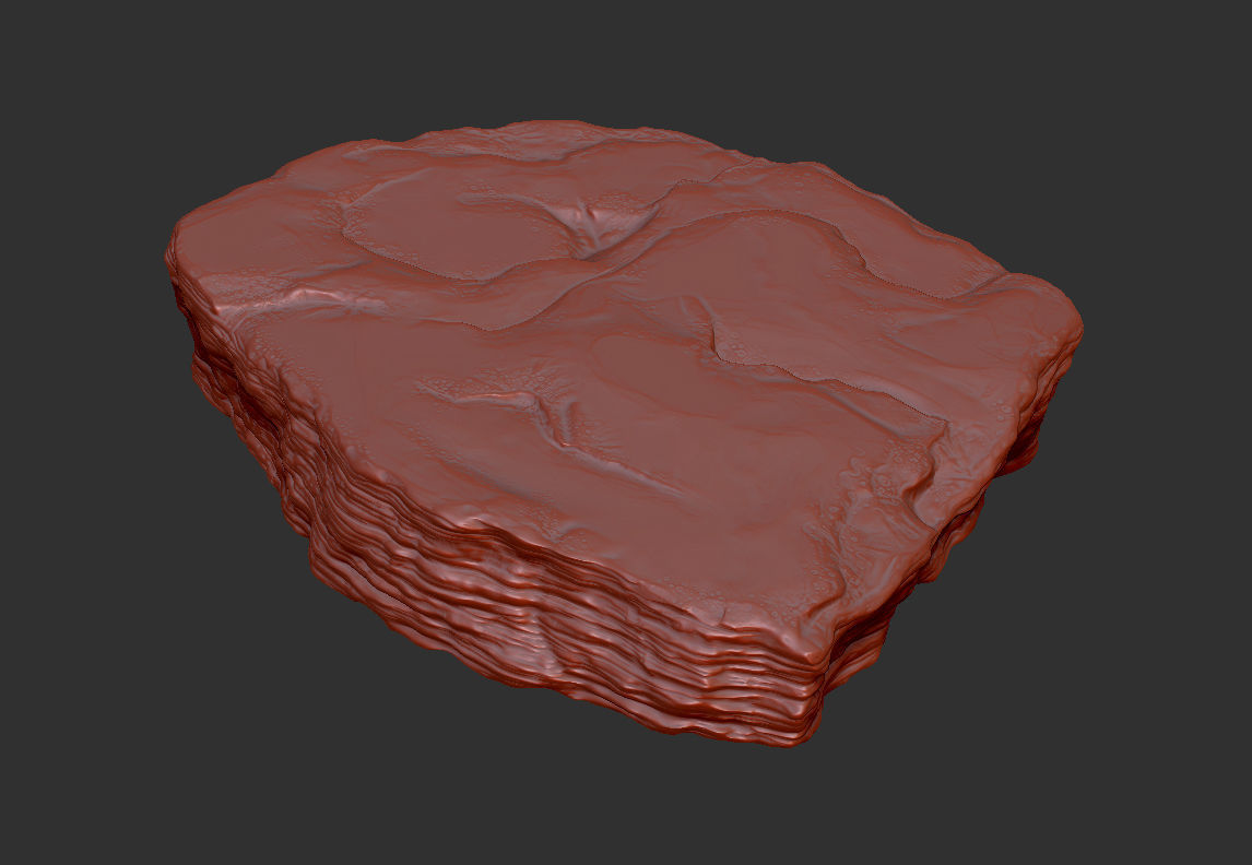 3D Rock Plates 3D model_4