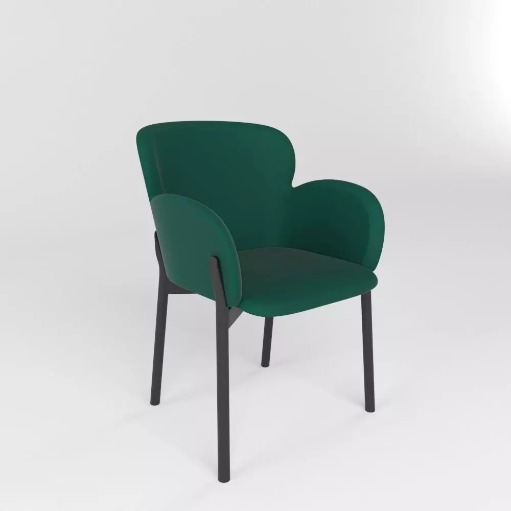 Armchair Ginger 3D model_0