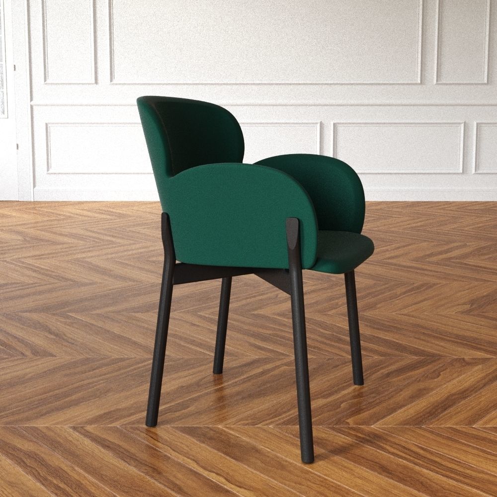 Armchair Ginger 3D model_7