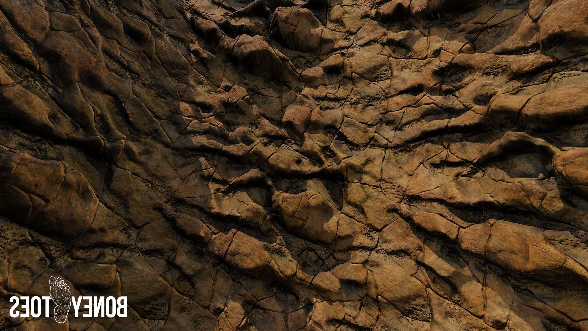 Perforated Sedimentary Rock Terrain - Game Textures Texture_12
