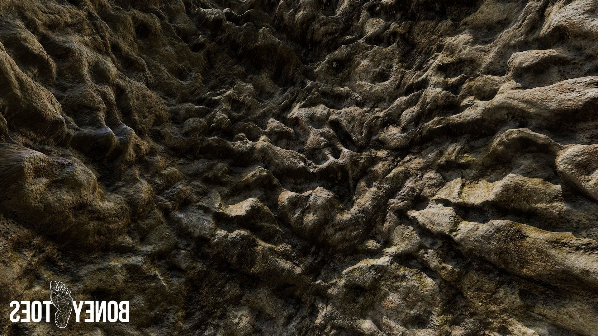 Perforated Sedimentary Rock Terrain - Game Textures Texture_13