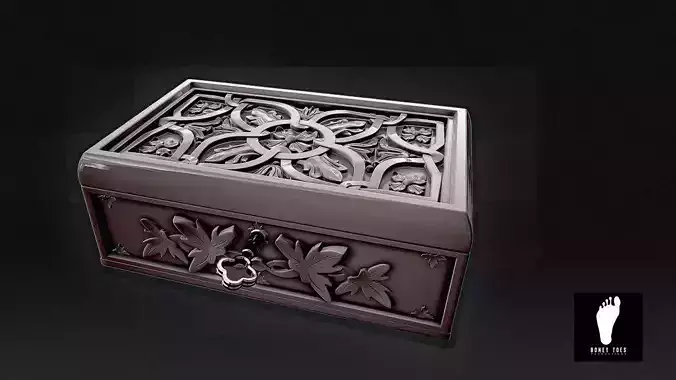 Jewelry Box 3D Model 3D model