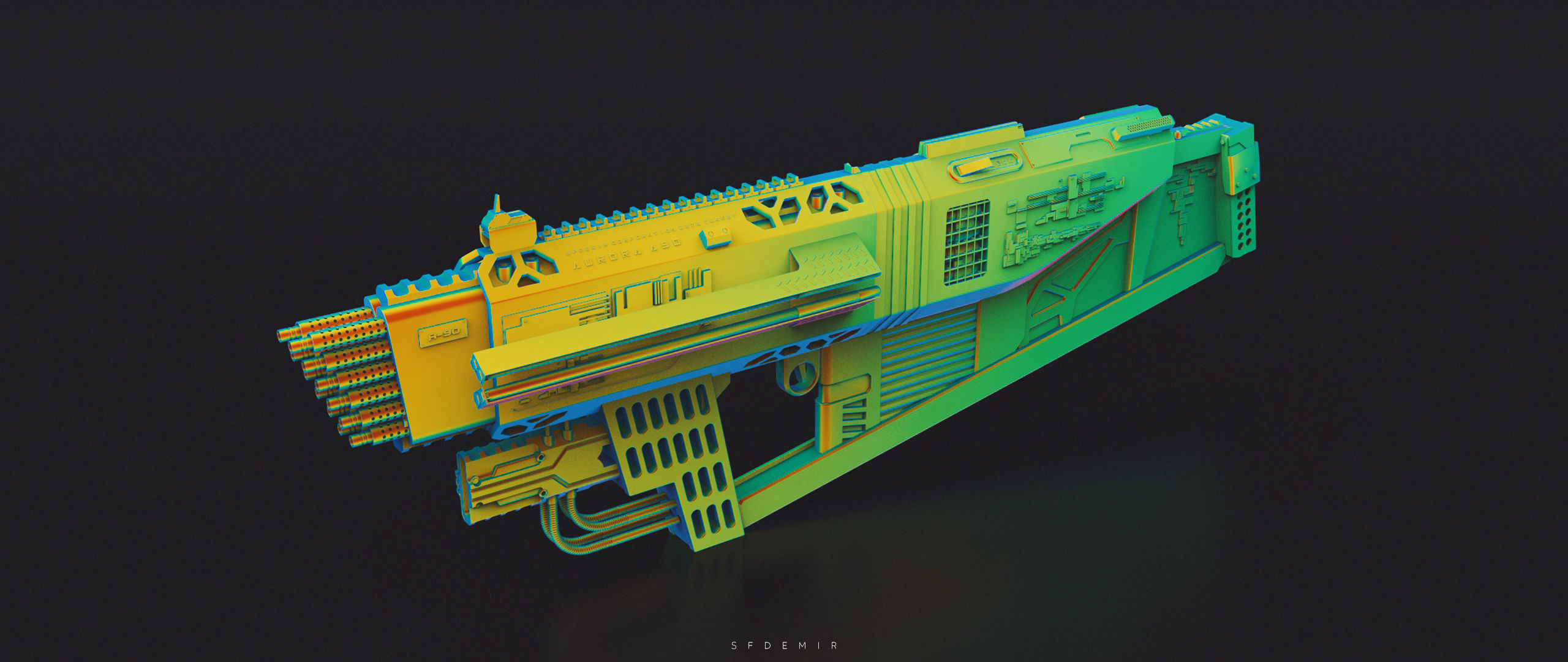 Aurora A90 Oxygen 3D model_6