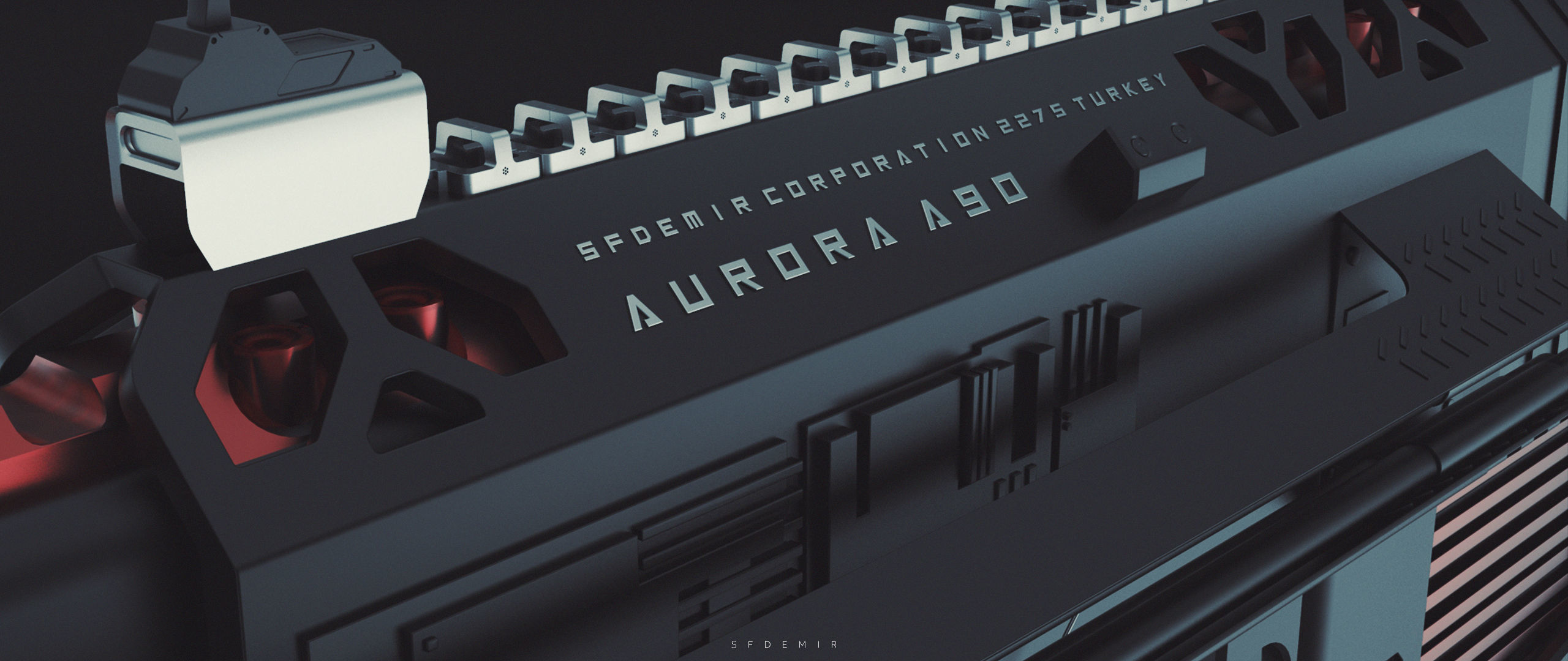 Aurora A90 Oxygen 3D model_12