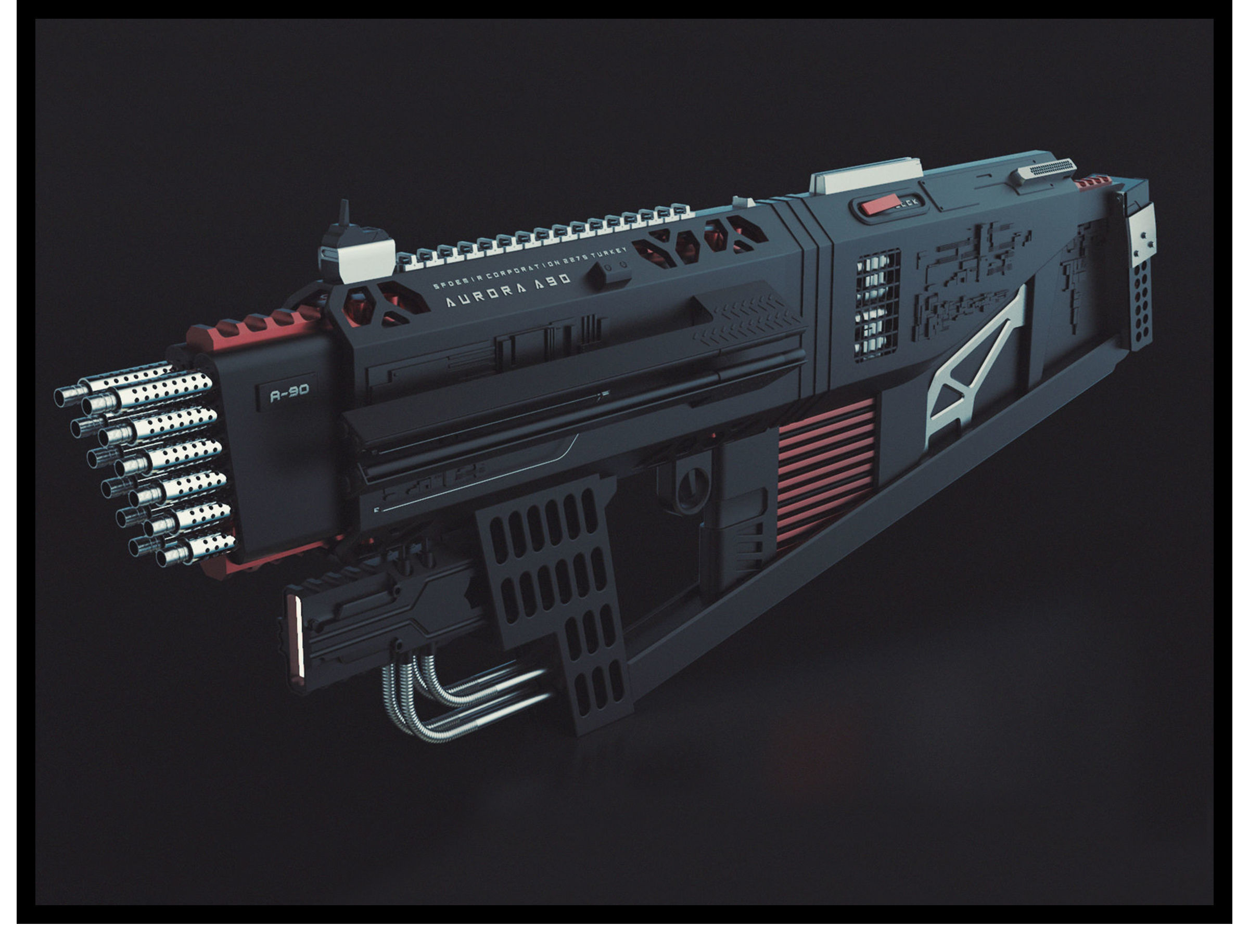 Aurora A90 Oxygen 3D model_1