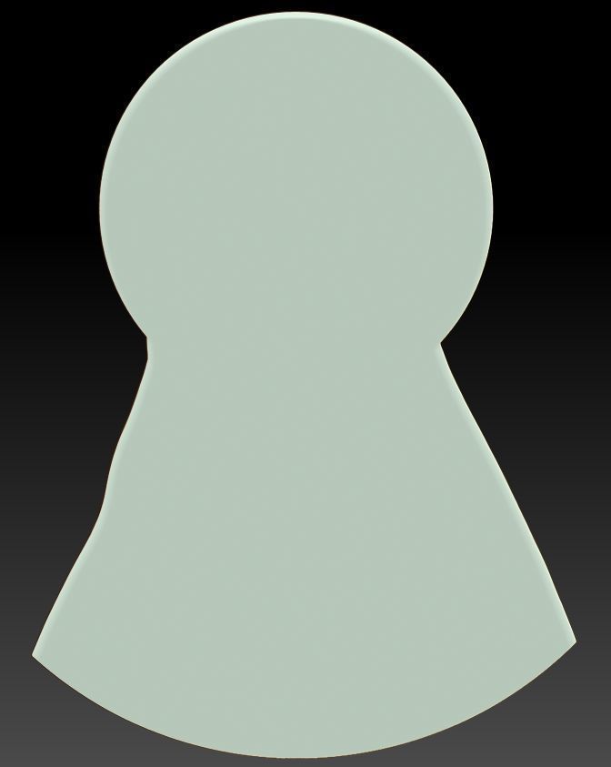 Virgin Mary 3D print model_5