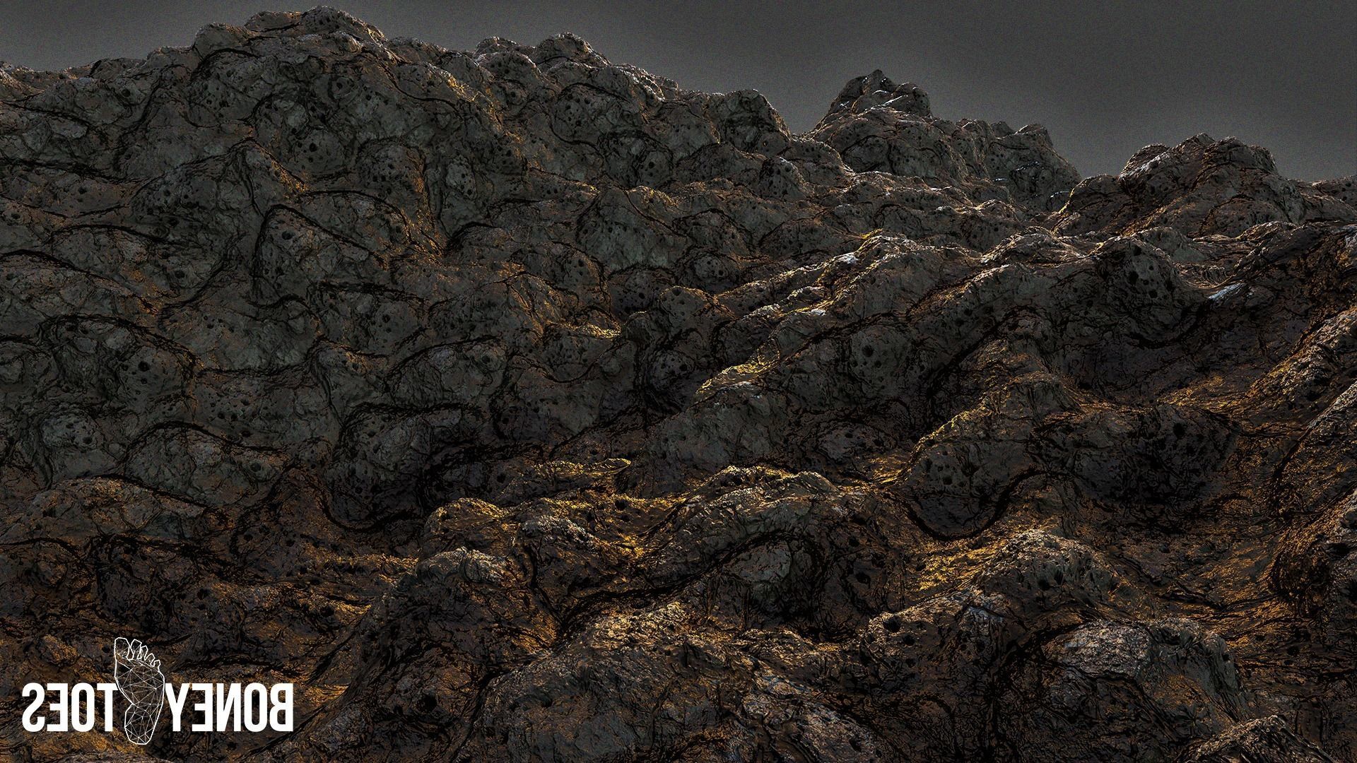 Volcanic Lava Rock Terrain Game Textures Texture_15