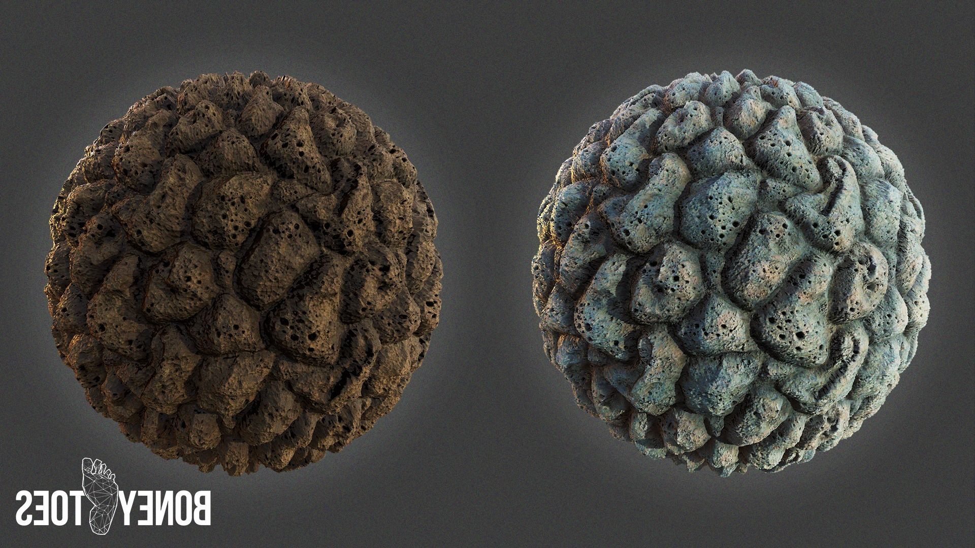 Volcanic Lava Rock Terrain Game Textures Texture_4