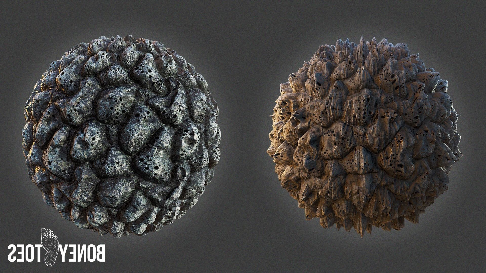Volcanic Lava Rock Terrain Game Textures Texture_2