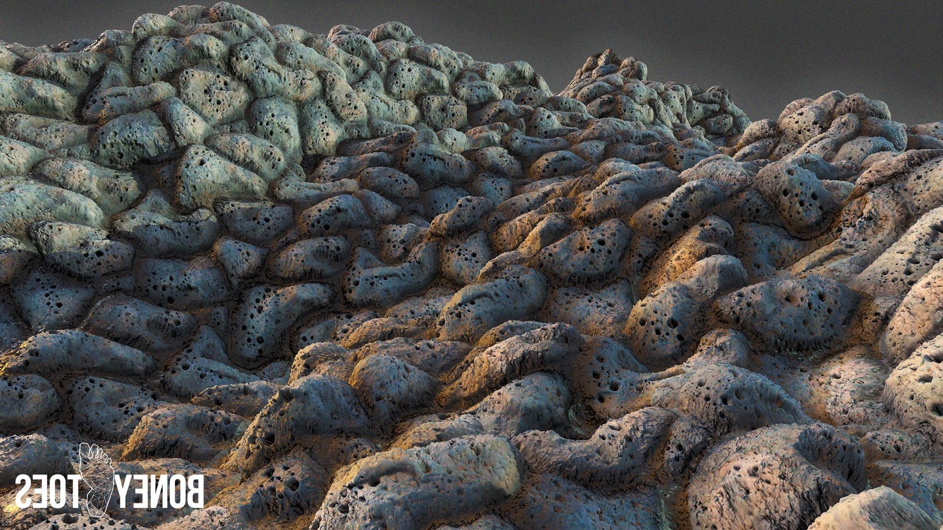 Volcanic Lava Rock Terrain Game Textures Texture_12