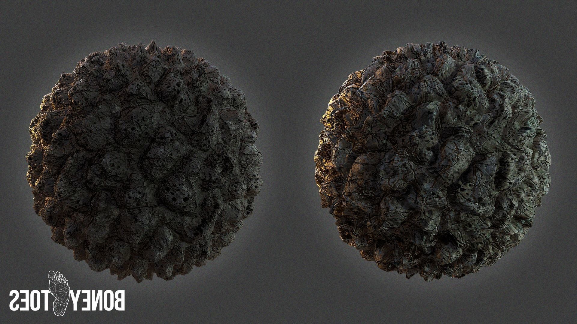 Volcanic Lava Rock Terrain Game Textures Texture_10