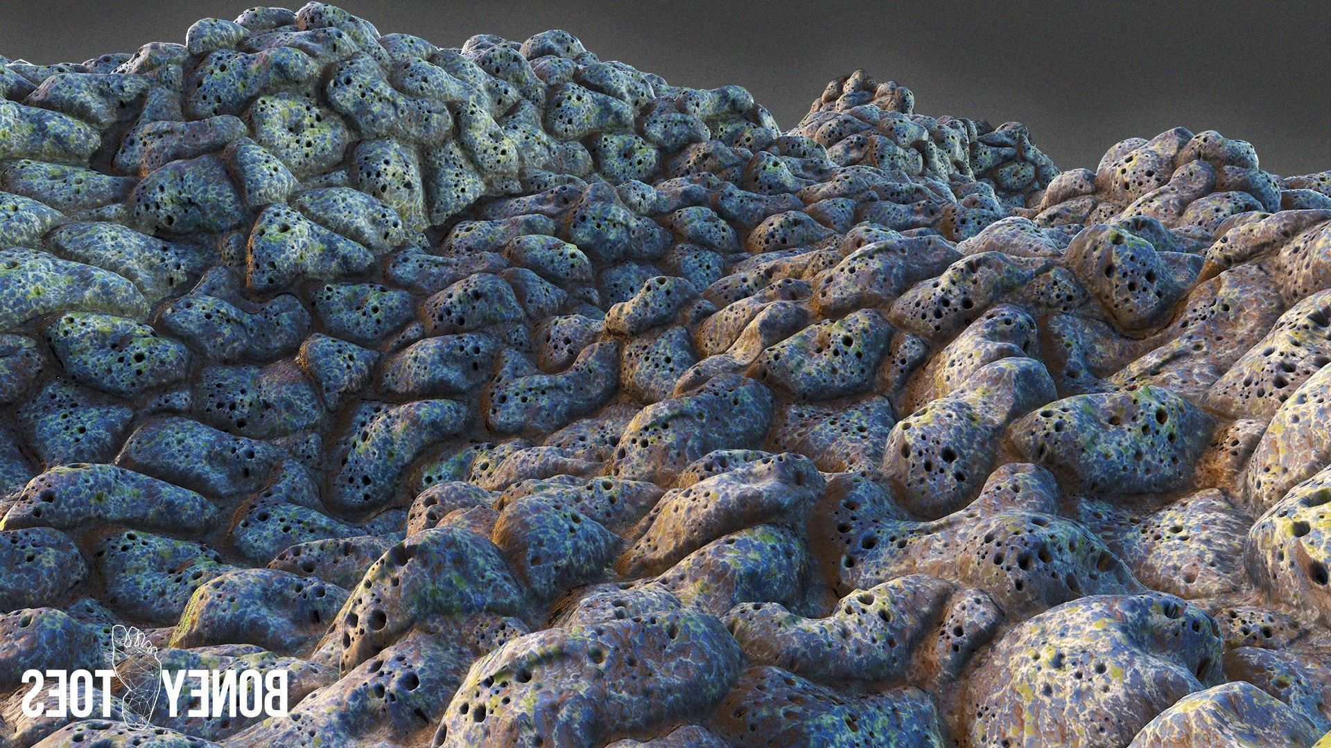 Volcanic Lava Rock Terrain Game Textures Texture_5
