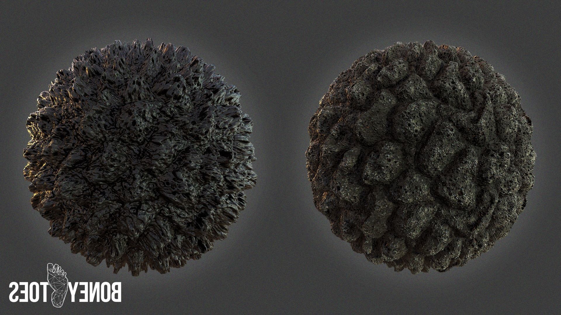Volcanic Lava Rock Terrain Game Textures Texture_8