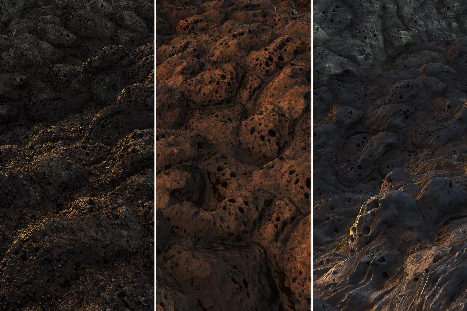 Volcanic Lava Rock Terrain Game Textures Texture_0