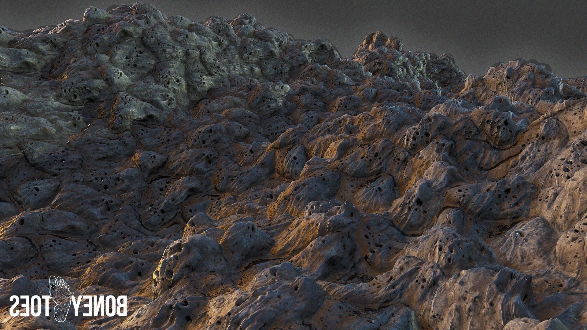 Volcanic Lava Rock Terrain Game Textures Texture_9