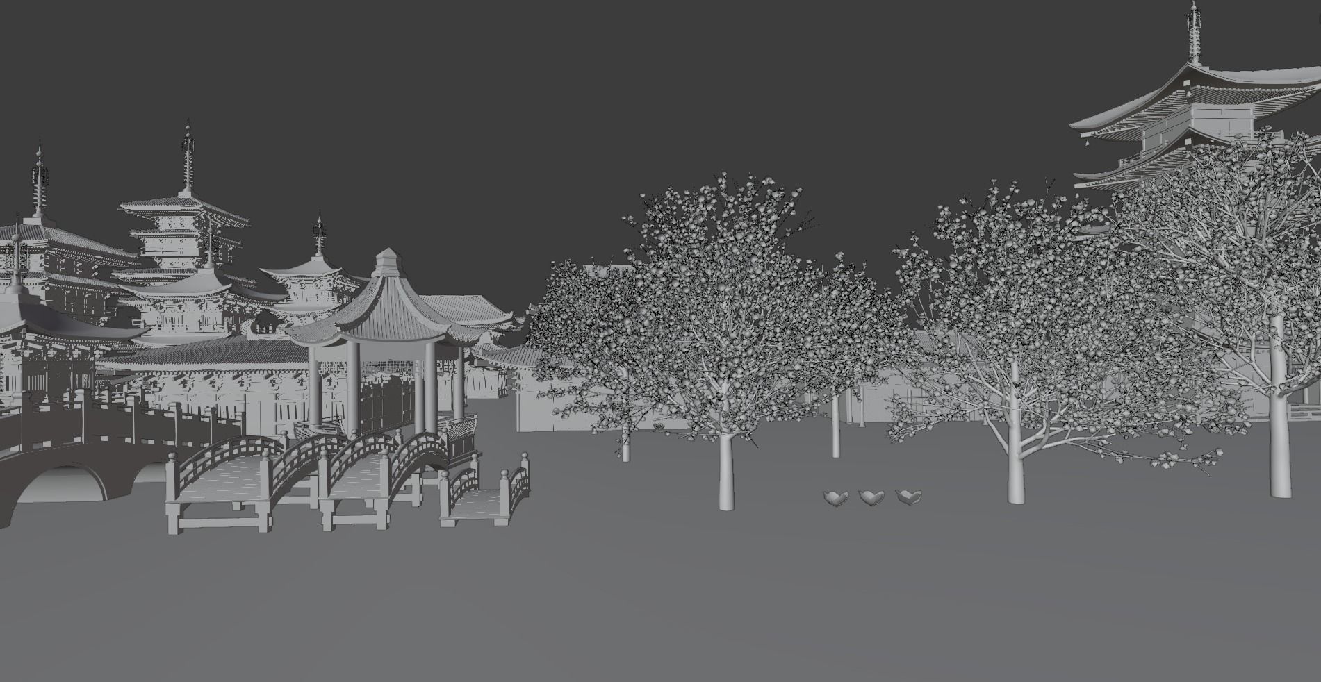 Japan Pack 3D model_16