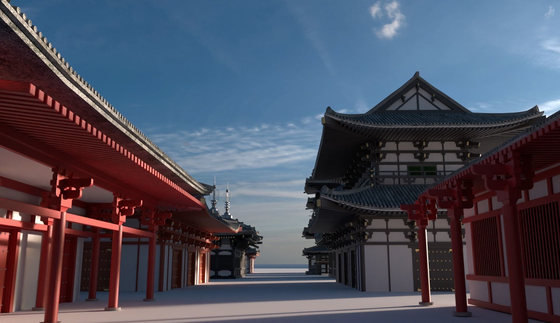 Japan Pack 3D model_9