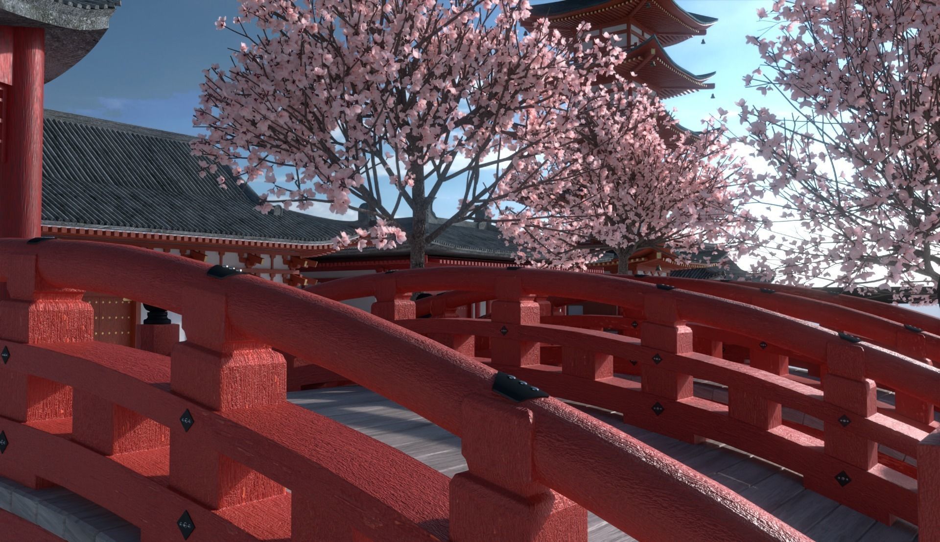 Japan Pack 3D model_3