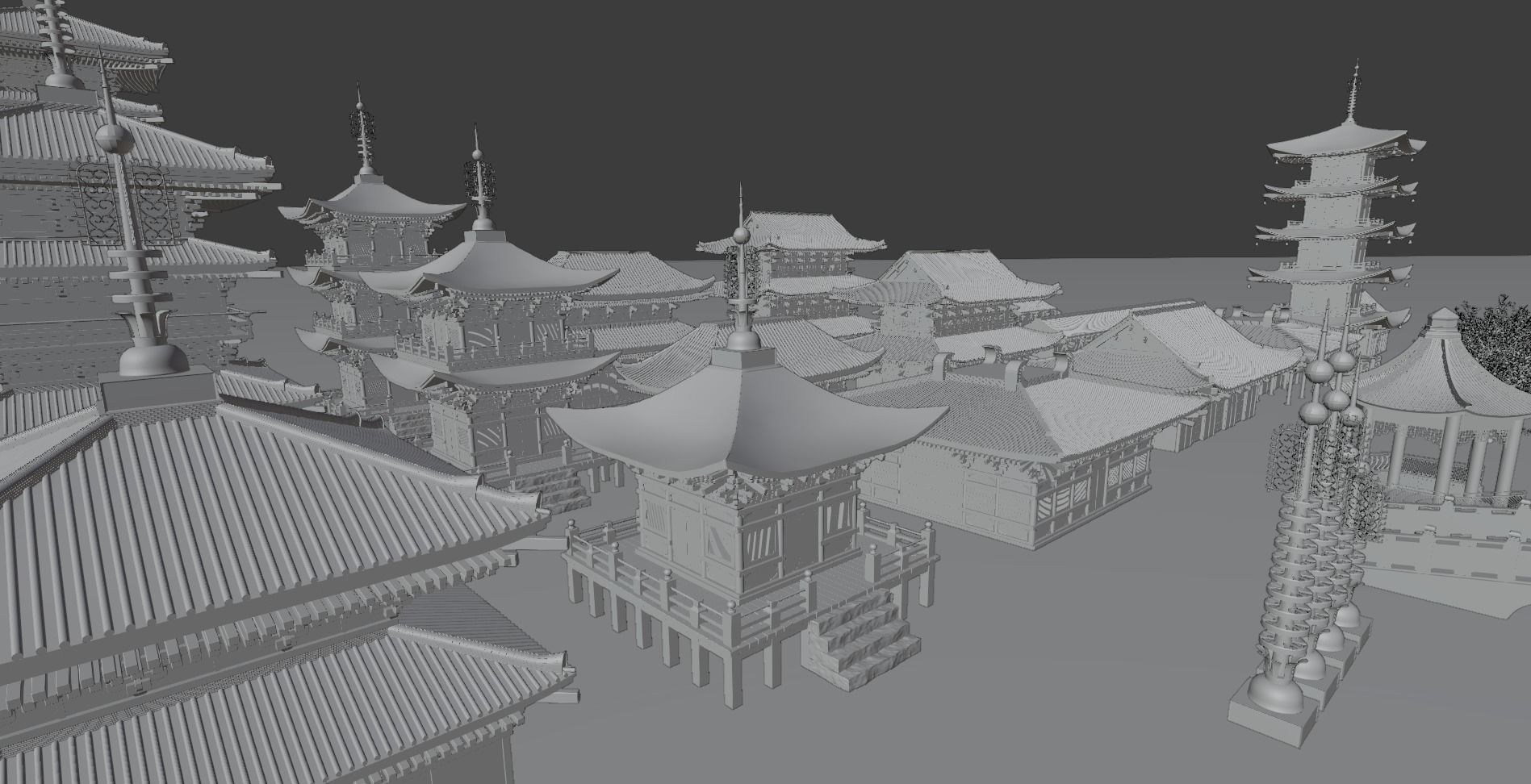 Japan Pack 3D model_15