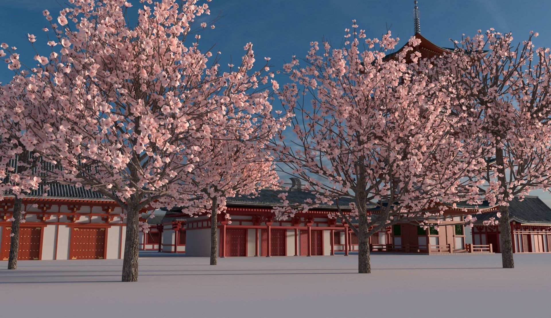 Japan Pack 3D model_13