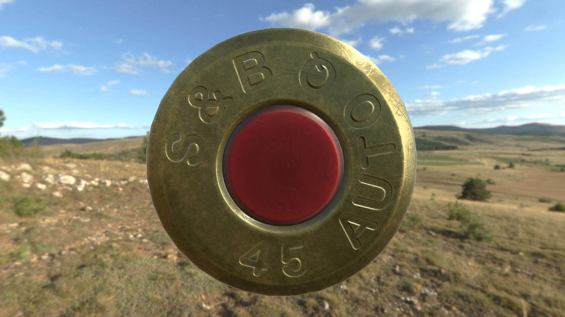 M3 Grease Gun Low-poly 3D model_33