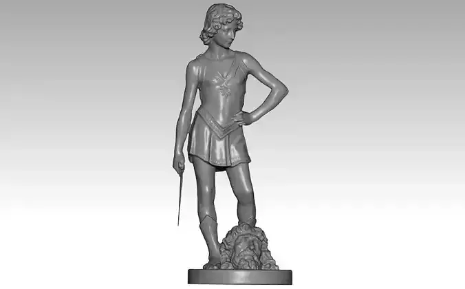 david and goliath verrocchio